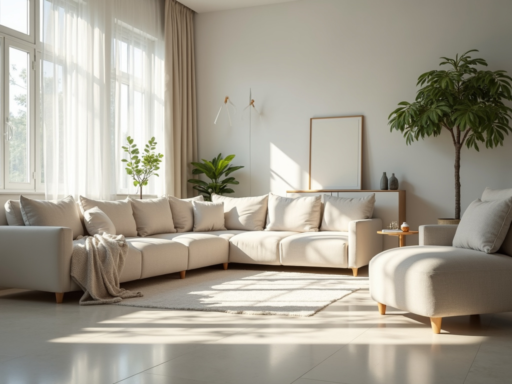 Bright, freshly maintained living room kept spotless with recurring cleaning in Arlington TX